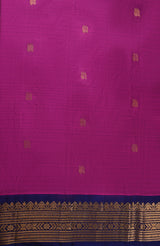 Pink Kanchipuram Pure Silk Saree