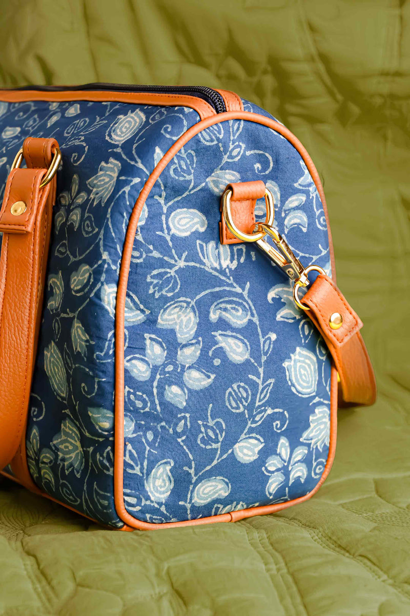 Azure Motif Dufflebag