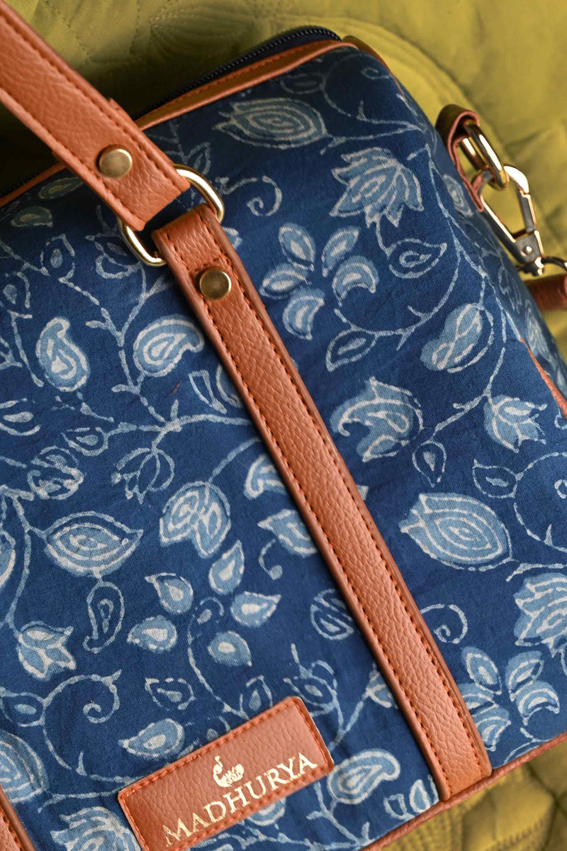 Azure Motif Dufflebag