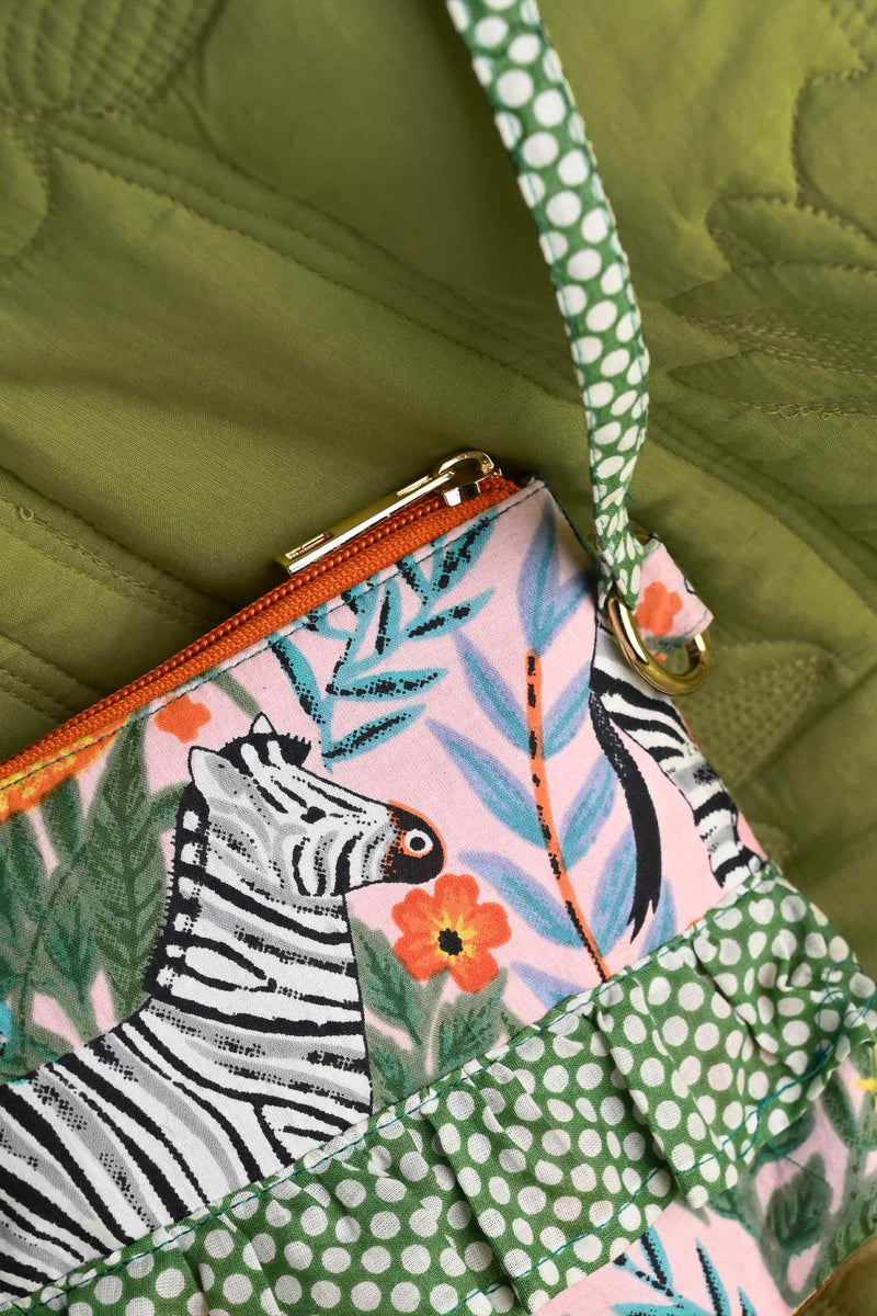 Zebra Safari Sling Bag