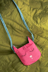 Pinky Kitty Sling Bag