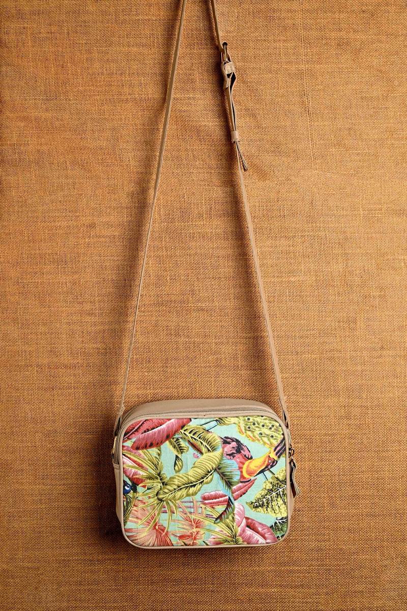 Jungle Safari Cotton Sling Bag