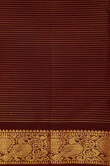 Maroon Kanchipuram Handloom Silk saree