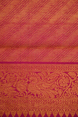 Purple Kanchipuram Handloom Silk Saree