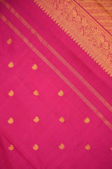 Purple Kanchipuram Handloom Silk Saree
