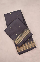 Black Paithani Cotton Saree