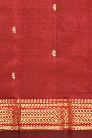 Tisca Chopra's Maroon Paithani Silk Saree