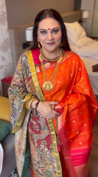 Dipika ji's Kanjivaram Silk Saree (Made to Order)