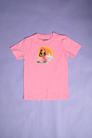 Pink Laxmi Cotton Tee