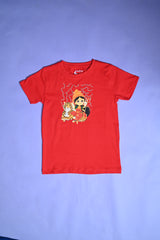 Red Durga Cotton Tee