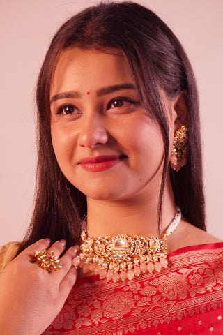 Red Pure Silk saree