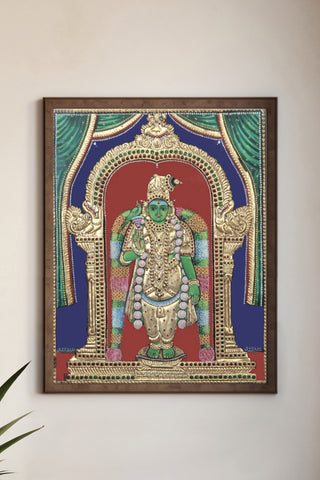Meenakshi Tanjore Painting