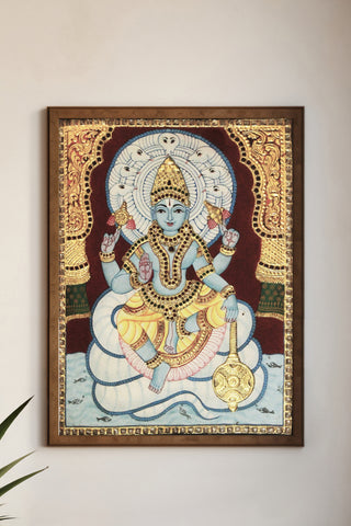 Badrinarayan Tanjore Painting