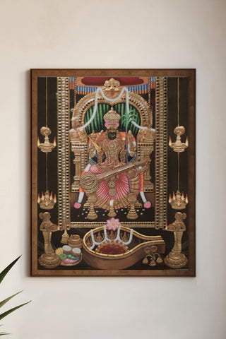 Annapurna Tanjore Painting