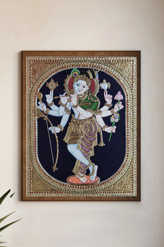 Sammohana Radha Tanjore Painting