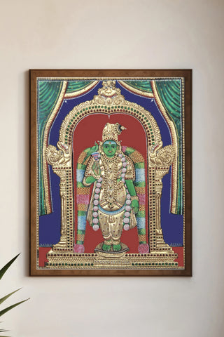 Meenakshi Tanjore Painting