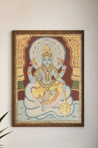 Badrinarayan Tanjore Painting
