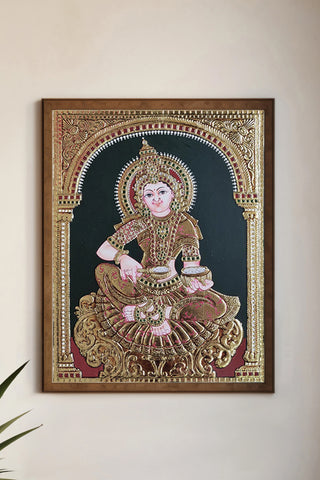 Annapoorneshwari  Tanjore Painting