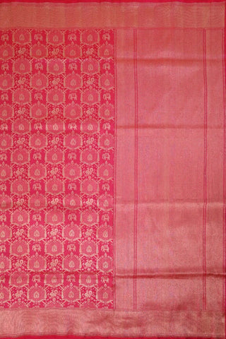 Pink Banarasi Saree