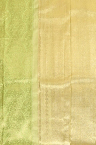 Green and Gold Kanjeevaram Saree