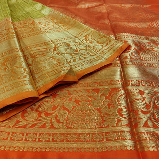 Grand Golden Kanchipuram Silk Saree