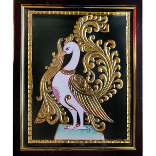 Peacock Tanjore Painting