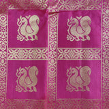Pink Peacock Mubbagam Kanchipuram Saree-8677