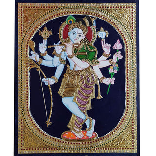 Sammohana Radha Tanjore Painting