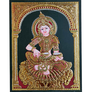 Annapoorneshwari Tanjore Painting