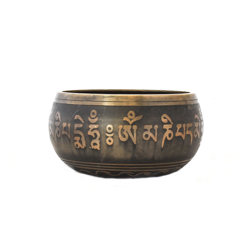 Black Tibetian Singing Bowl-0