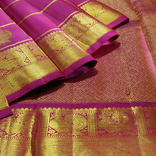 Fuschia Pink Kanchipuram Saree