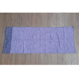 Purple Cotton Yoga Mat