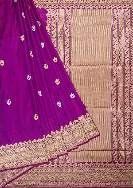 Purple Banarasi Saree (Copy)
