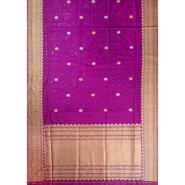 Purple Banarasi Saree (Copy)