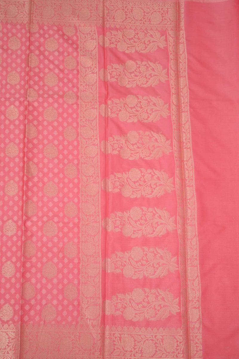 Light Pink Banarasi Saree