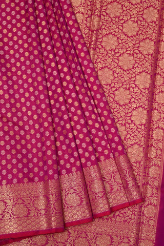 Wine Banarasi Saree