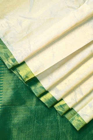 Shimmering Gold: Inspired by Athiya Shetty’s Kanchipuram Saree (Green)