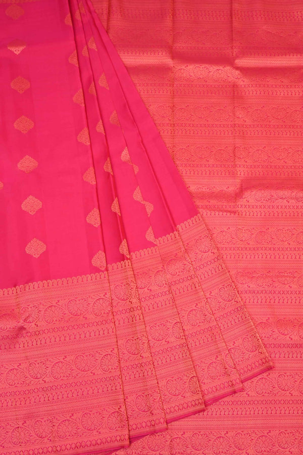 Pink Pure silk Handlooom saree