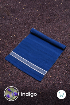 Serenity Mat (Herbal dyed with Indigo)