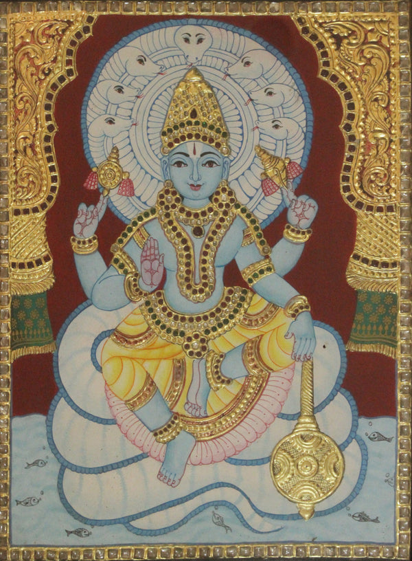 Badrinarayan Tanjore Painting
