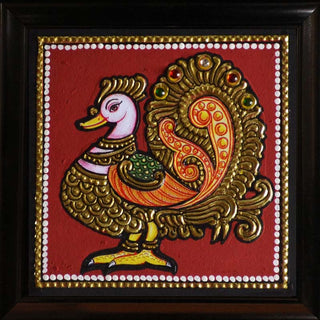 Peacock Tanjore Painting