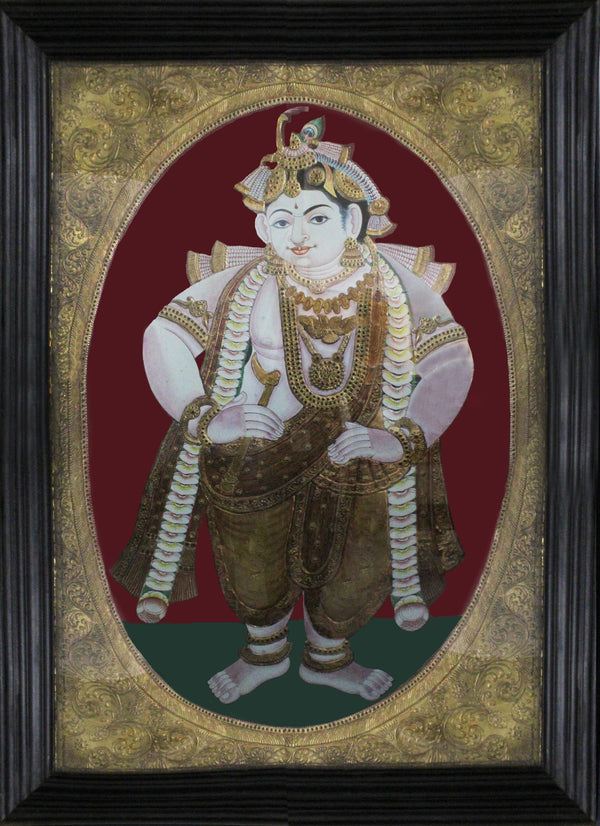 Krishna full Tanjore Art piece