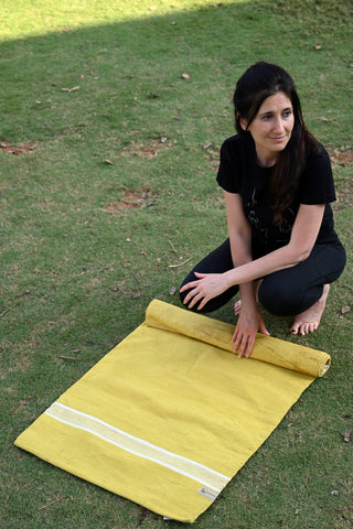 Vibrance Mat (Herbal dyed with Turmeric)