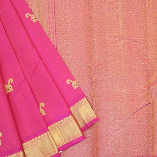 Kajal Agarwal's Kanjivaram Silk Saree with Bunny Motifs