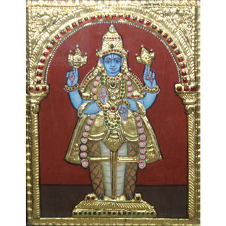 Matsya Avatar Tanjore Painting