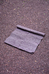 Organic Cotton Yoga Mat - Purple Grey